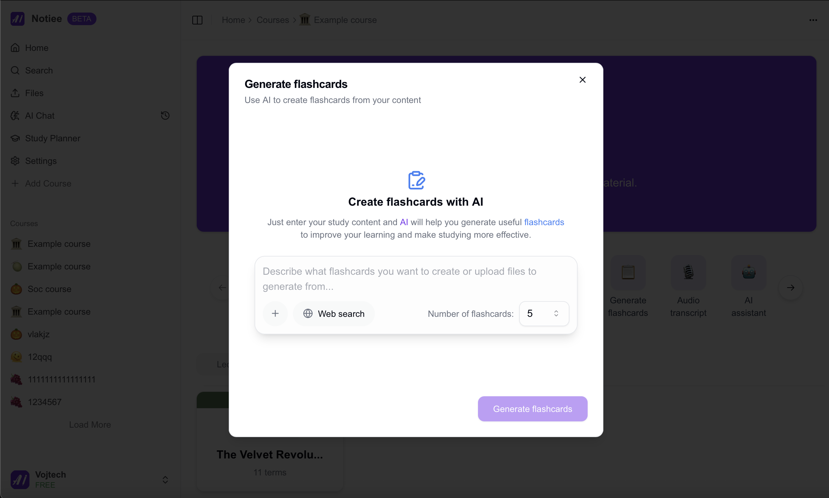 Speech to text interface